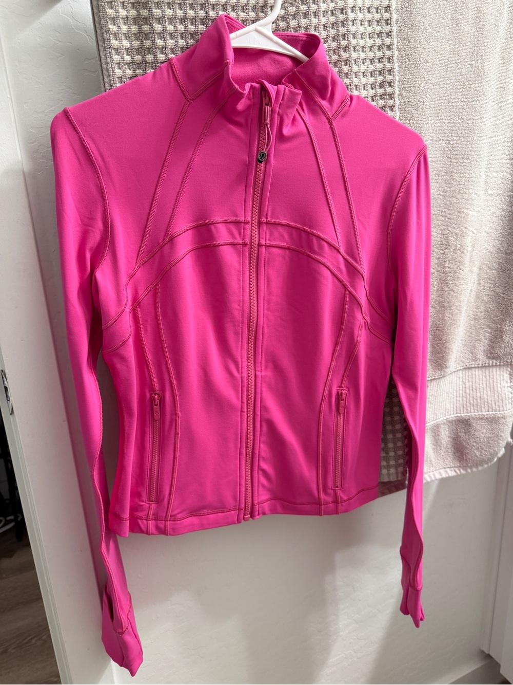 Lululemon Nulu Cropped Define Jacket - Bubblegum Pink - Size 8